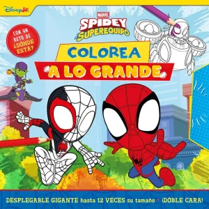 Spidey y su superequipo. ¡Colorea a lo grande! Marvel 2026