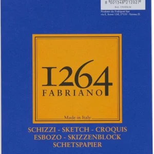 Bloc espiral fabriano 1264 croquis a5 60h 90g.
