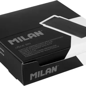 C/20 GOMAS NATA NEGRA 320 CON FUNDA OFFICE SHADOW