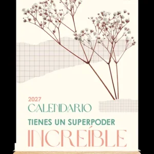 Calendario mesa de tarjetas 2027 - Defreds 2026