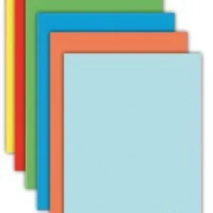 Paq/10 libreta a5+ 48h 70g cuadricula 8x8 c/m tapa gofrada colores surtidos pacsa