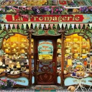 PUZZLE 2000 PIEZAS LA TIENDA DE QUESOS FINOS