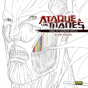 ATAQUE A LOS TITANES. LIBRO DE COLOREAR OFICIAL 02 HAJIME ISAYAMA 2026