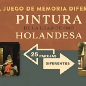 JUEGO DE MEMORIA DIFERENTE PINTURA DE LA EDAD DE ORO HOLANDESA VA 2026