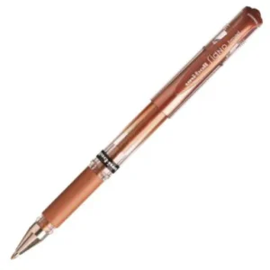 C/12 boligrafos uni-ball signo broad color bronce 1mm