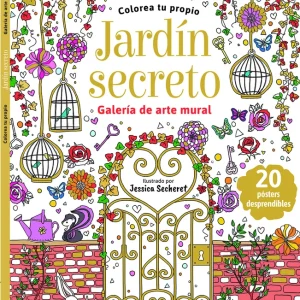 Colorea tu propio Jardín Secreto AA.VV. 2026