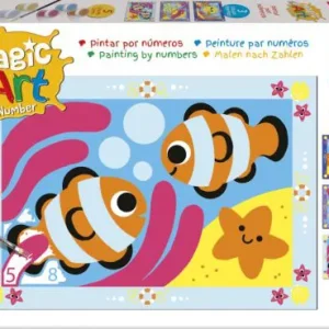 MAGIC ART NUMBER ART +4 BAJO EL MAR