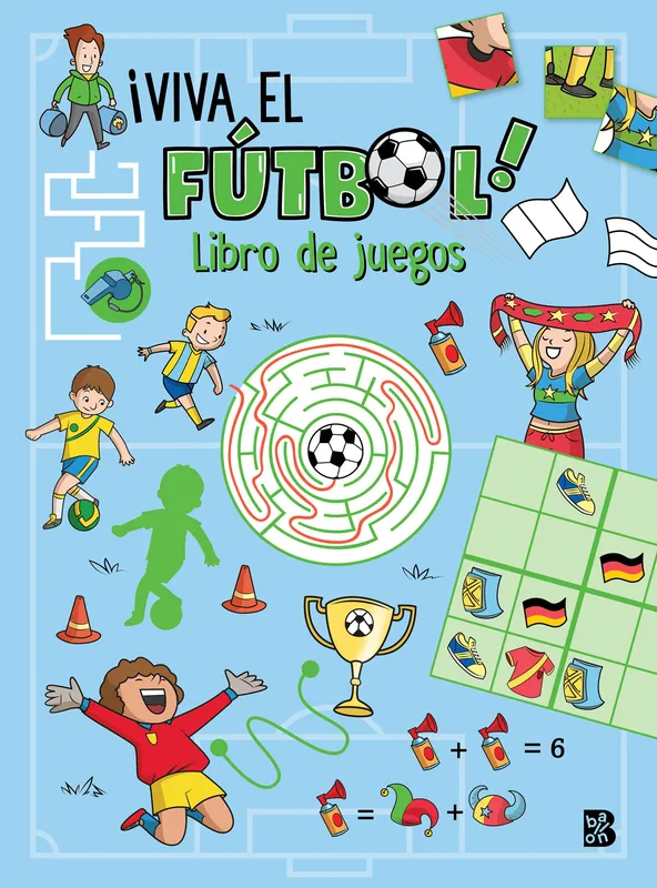 ¡VIVA EL FÚTBOL! LIBRO DE JUEGOS BALLON 2026